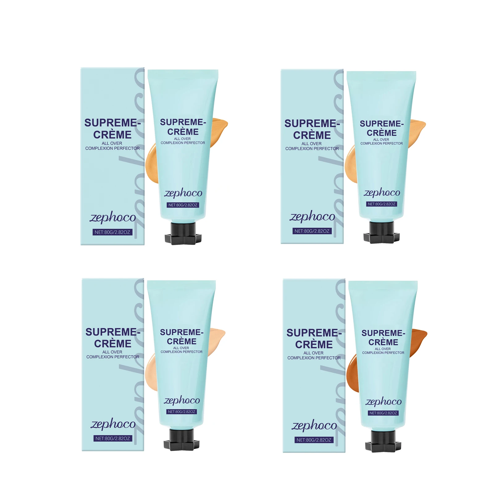 السائل المخفي تغطية عالية حب الشباب المسام النمش الهالات السوداء الوشم مقاوم للماء التحكم في الزيت ترطيب الوجه الجسم مستحضرات التجميل #2