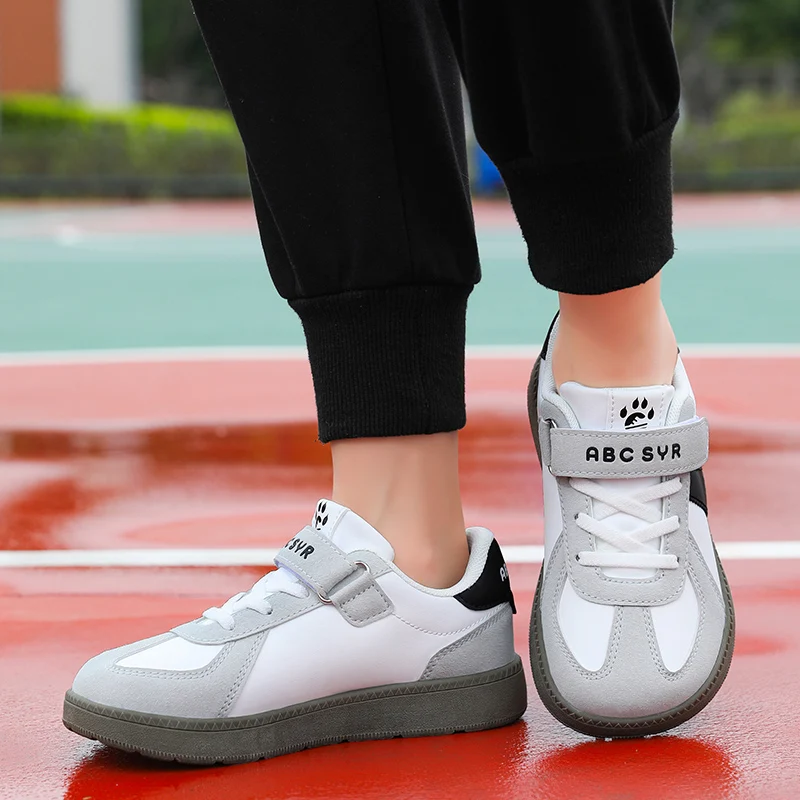 أحذية رياضية بتصميم كلاسيكي بمقدمة واسعة للأطفال، أحذية رياضية كاجوال بيرفوت للأولاد، أحذية رياضية مضادة للانزلاق للأطفال #2