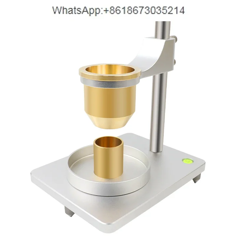 Funnel Method Hall Flowmeter Powder Flow Rate Detector Metal Powder Loose Bulk Density Measuring Instrument