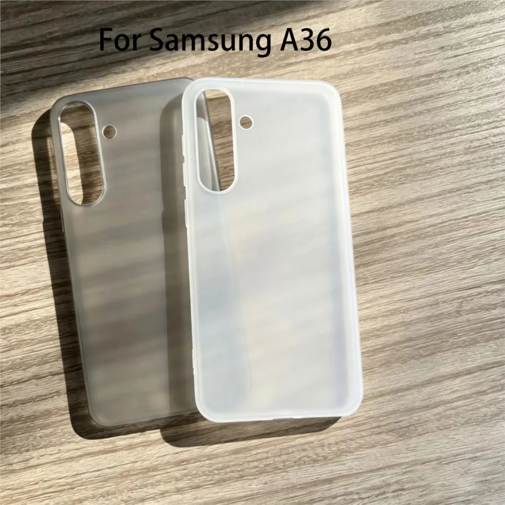 For Samsung A36 Ultra Thin TPU Soft Phone Case For SamsungA36 GalaxyA36 A36 A 36 Clear Matte Shockproof Cover Coque