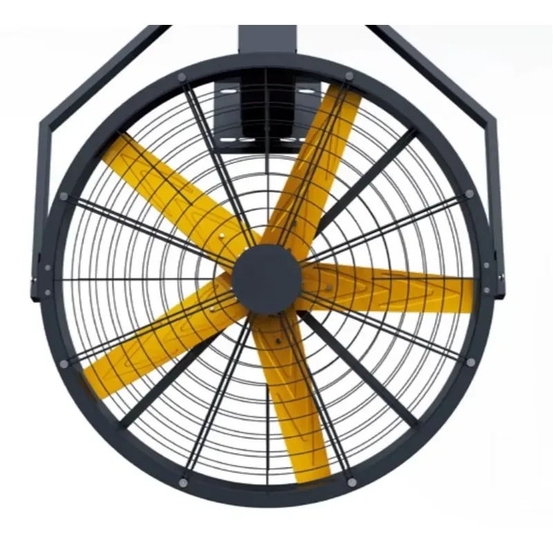 24 36 48 Inch Oscillating Big Industrial Wall Fan Aluminum Blades Ventilation Fan for Gym Warehouse