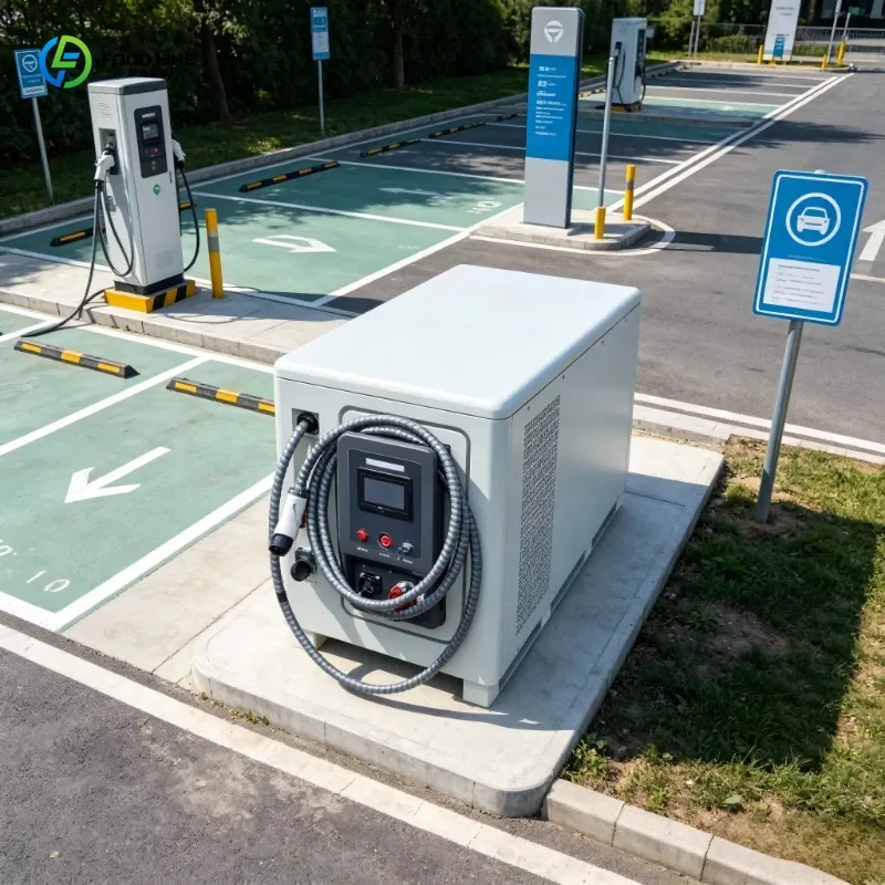 Customized Intelligent Mobile EV Charger 60kW 75kwh Equipped With Remote Monitoring Function