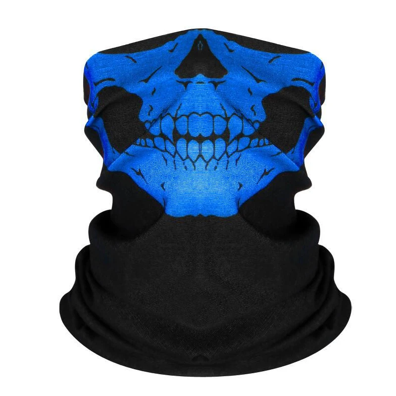 Bicycle Helmet Hood Bandana Breathable Windproof Skull Men Balaclava Ski Mask Cycling Caps Snowboard Face Cover Camping Scarf image 4