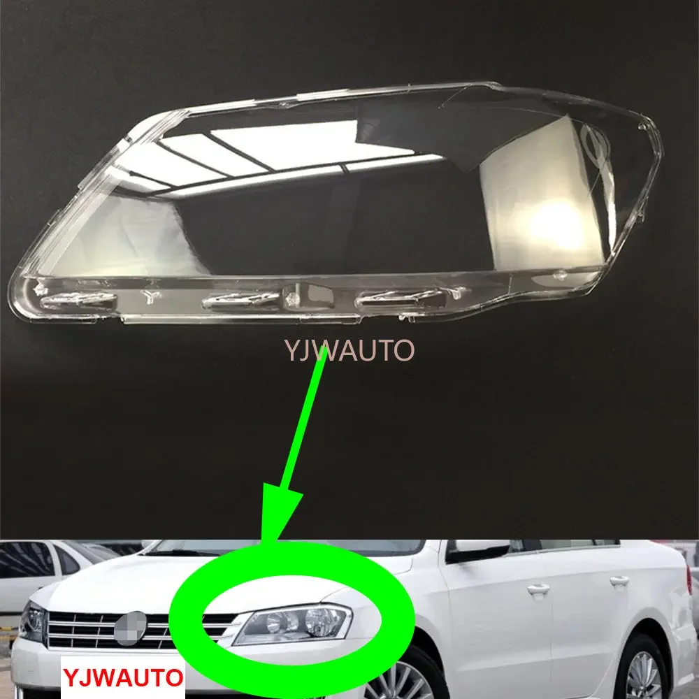 For Volkswagen VW Lavida 2012 2013 2014 Headlight Cover Car Headlamp Lens Glass Replacement Front Lampshade Auto Shell