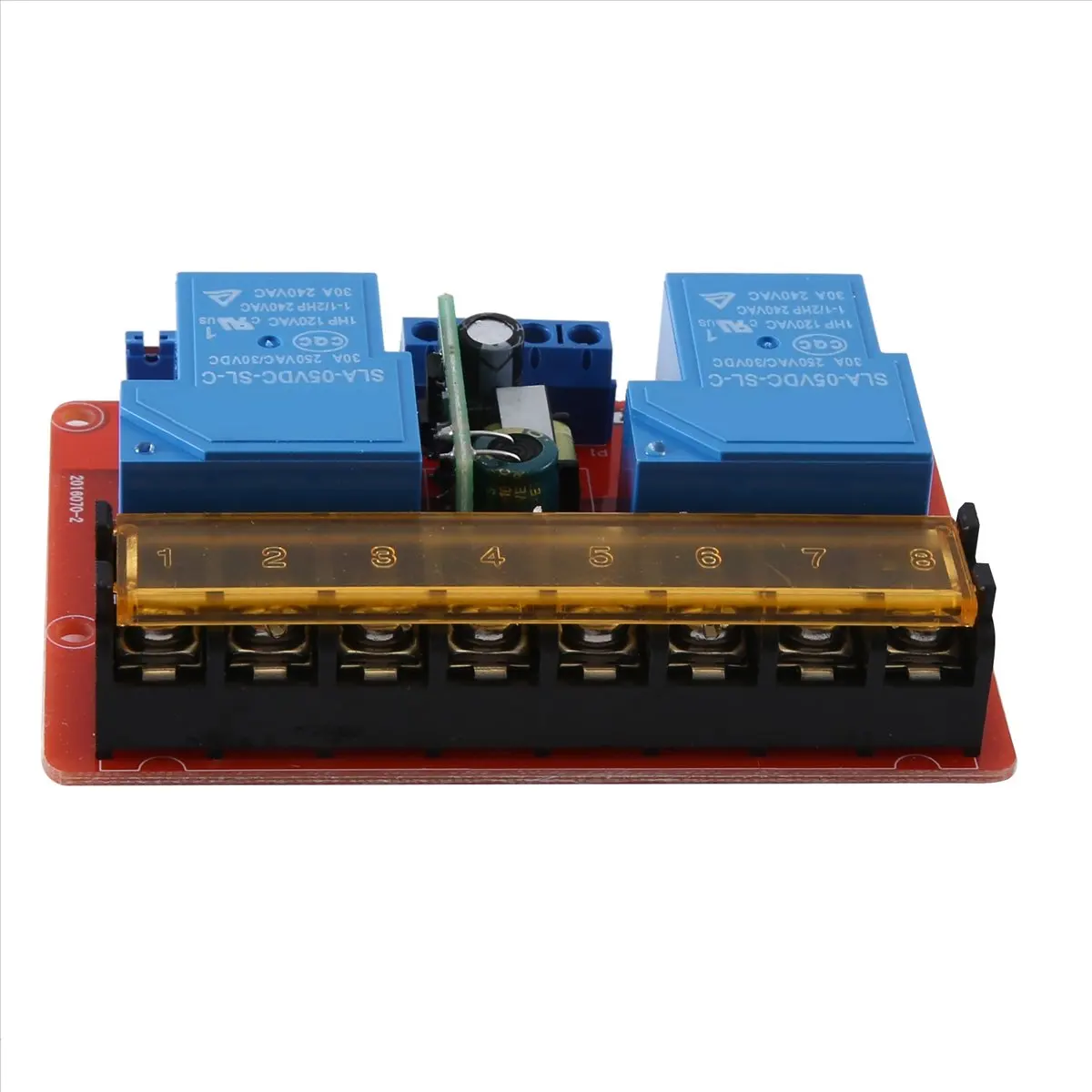 M85K 2 Channel Relay Module 30A High-Low Level Trigger Control Relay Module Relay Switch Board