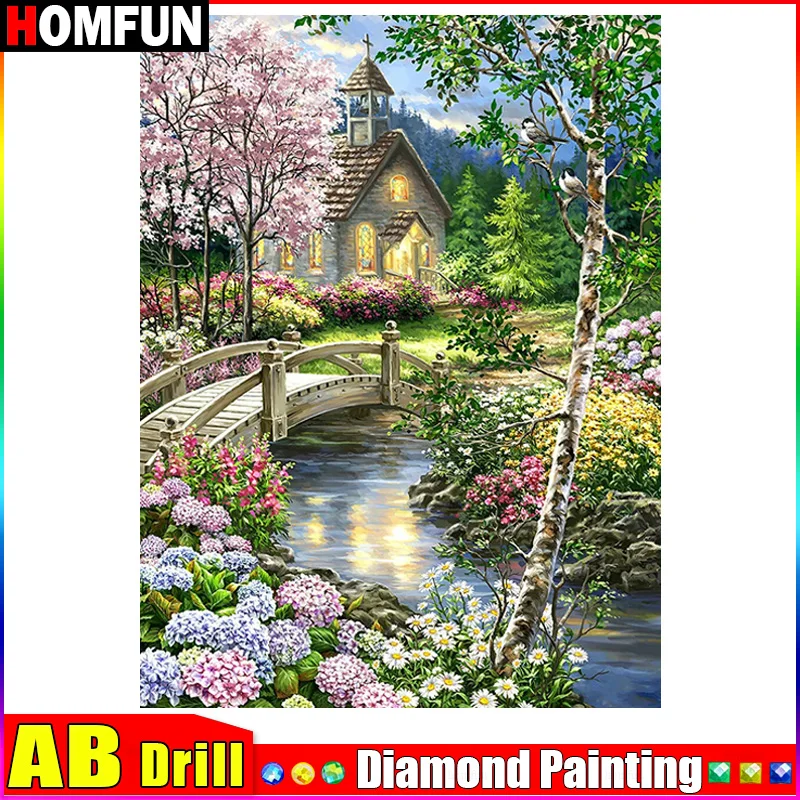 HOMFUN AB Diamond painting \