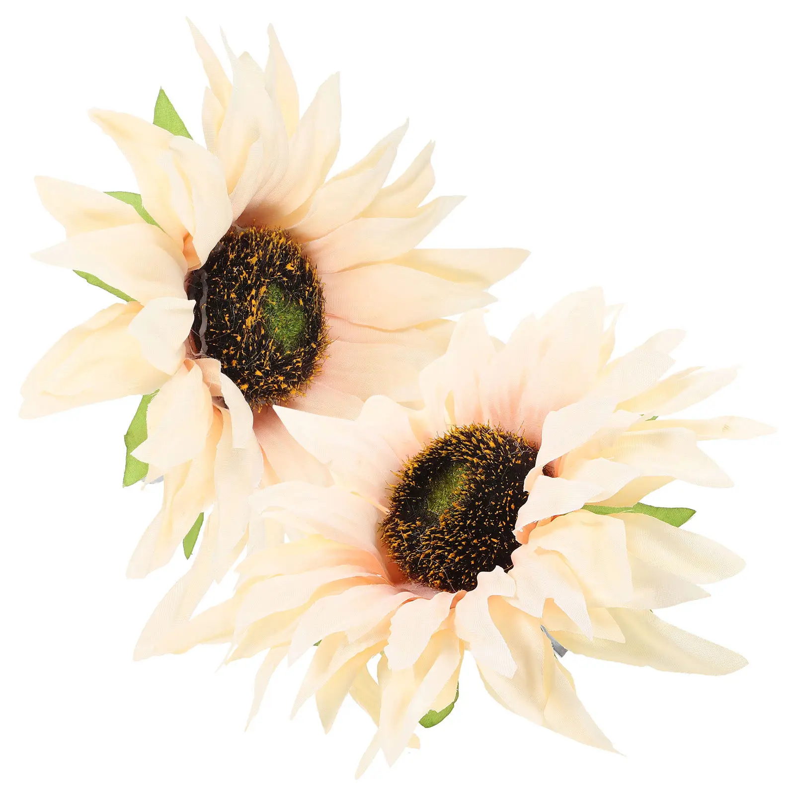 2Pcs Sunflower Curtain Tiebacks Clips Bright Decorative Binding Clamps for Curtains Drapery Holdback Clamp Window Shade Clip