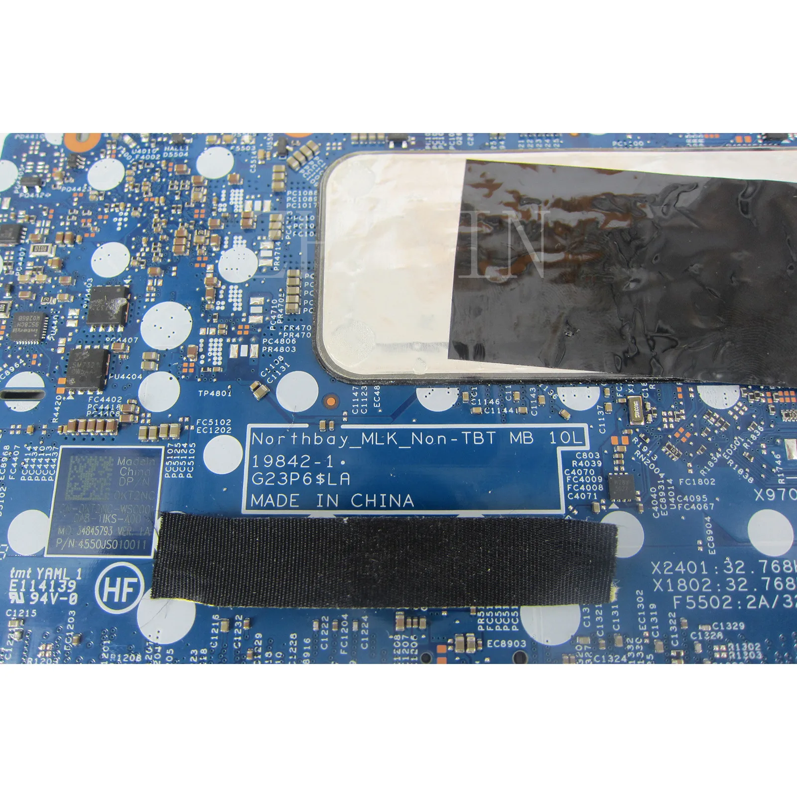 yourui For Dell Latitude 5310 Laptop Motherboard with I3 I5 I7 10th Gen CPU CN-0D2CKD CN-0KT2NC CN-0T2K7X 19842-1 Mainboard