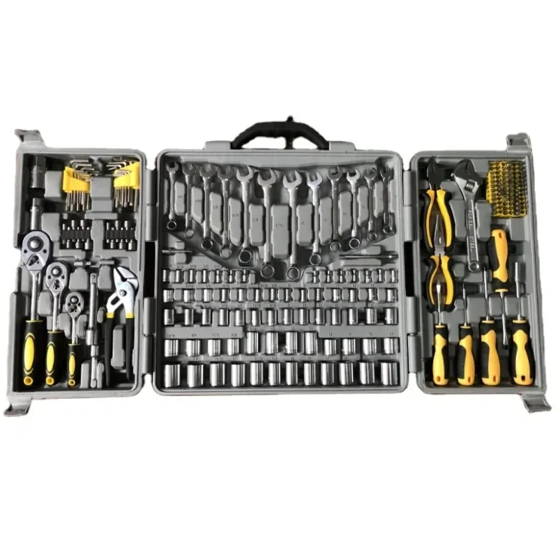 205pcs Socket Wrench Set Electrical Tools Names, Automotive Tools Kit, Machinery Tools Set