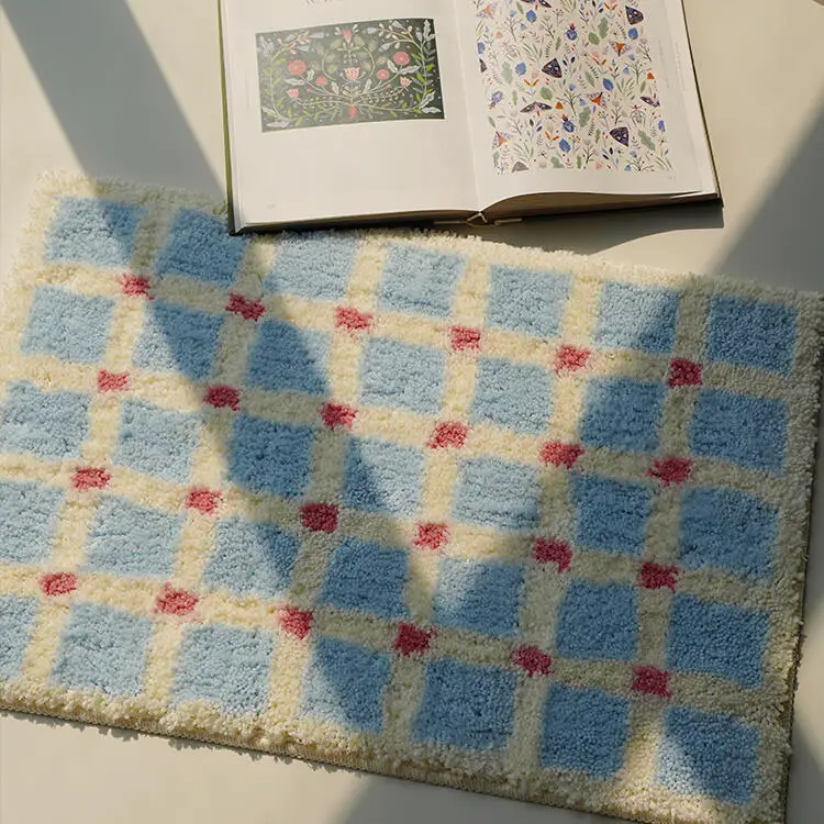 

Корейский коврик для ванной Sle Batoom: впитывающий, быстросохнущий, для спальни, домашнего использования, противоскользящий, из мягкой ткани, простой дизайн, машинная стирка.