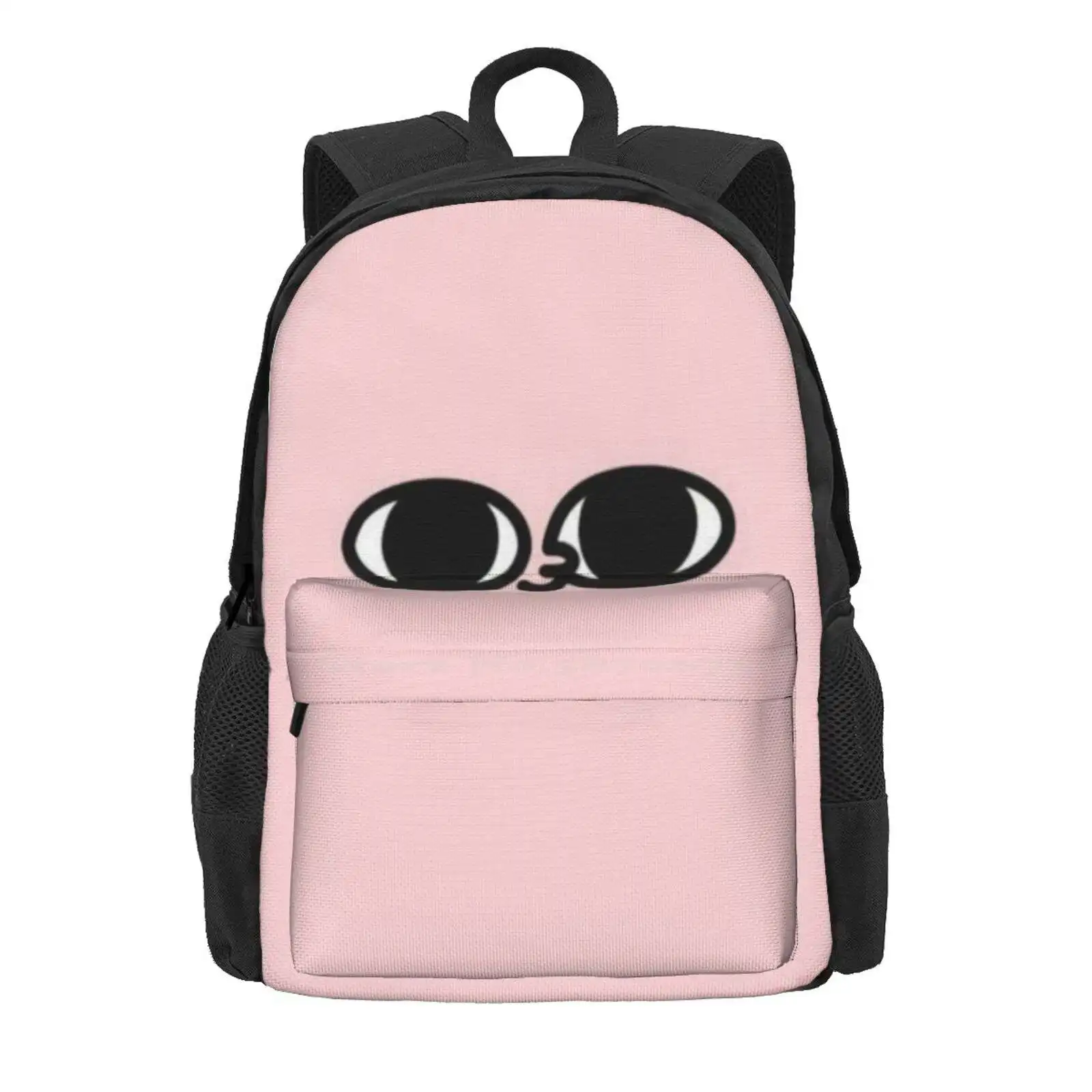 Ketnipz Hot Sale Schoolbag Backpack Fashion Bags Ketnipz Cute Funny Pink Beans Meme 2020 Aesthetic Cartoon Mood Awesome Cool