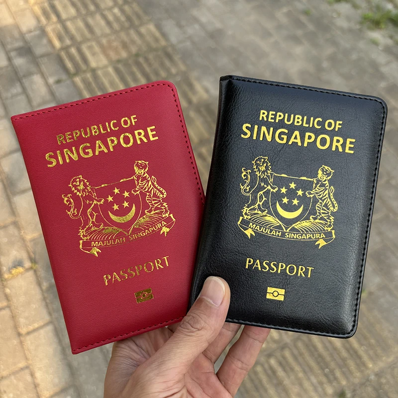 Travel Accessories Singapore - Capa para passaporte da República de