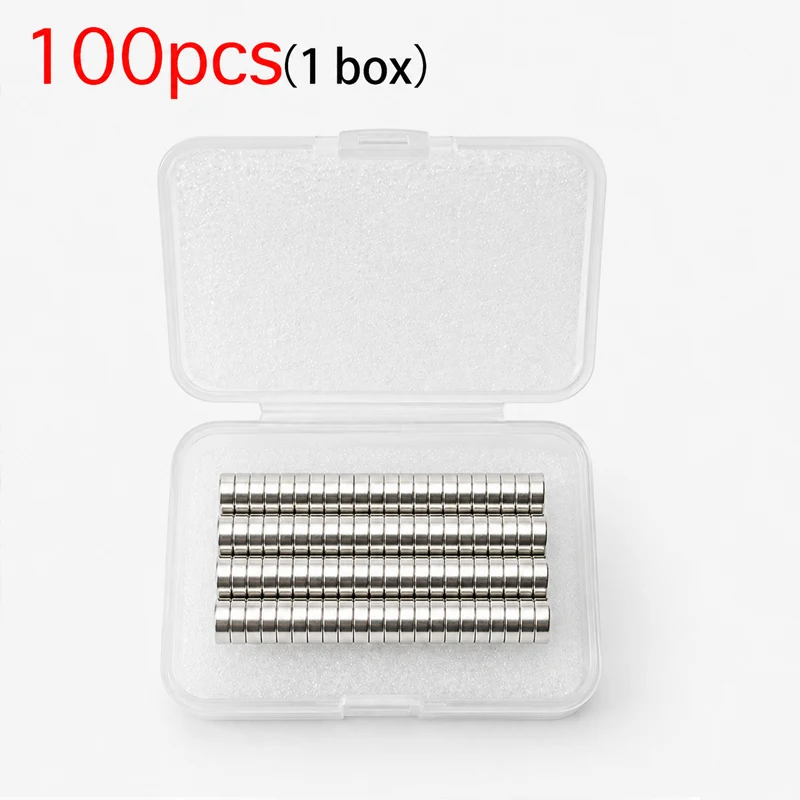 3D-Druck-Werkzeugset 6x2mm 3D-gedruckte Modellmagnete N35 NdFeB Permanentmagnete Vielseitig Einsetzbar für Kühlschrank, Büro, Basteln