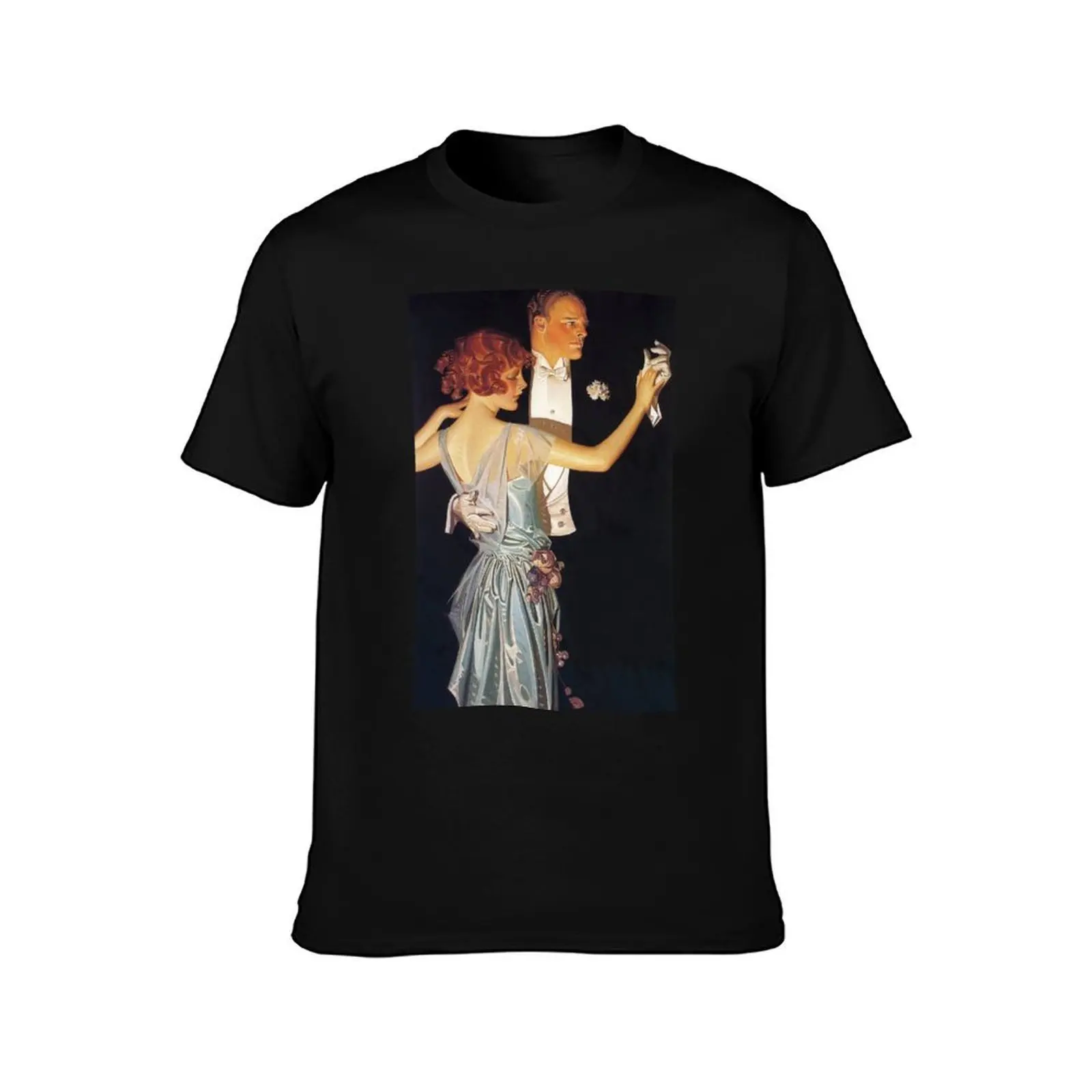 Joseph Christian Leyendecker, Arrow 001 T-Shirt, Summer Casual Cotton Tee, Oversized Streetwear Tops, Vintage Graphic Print