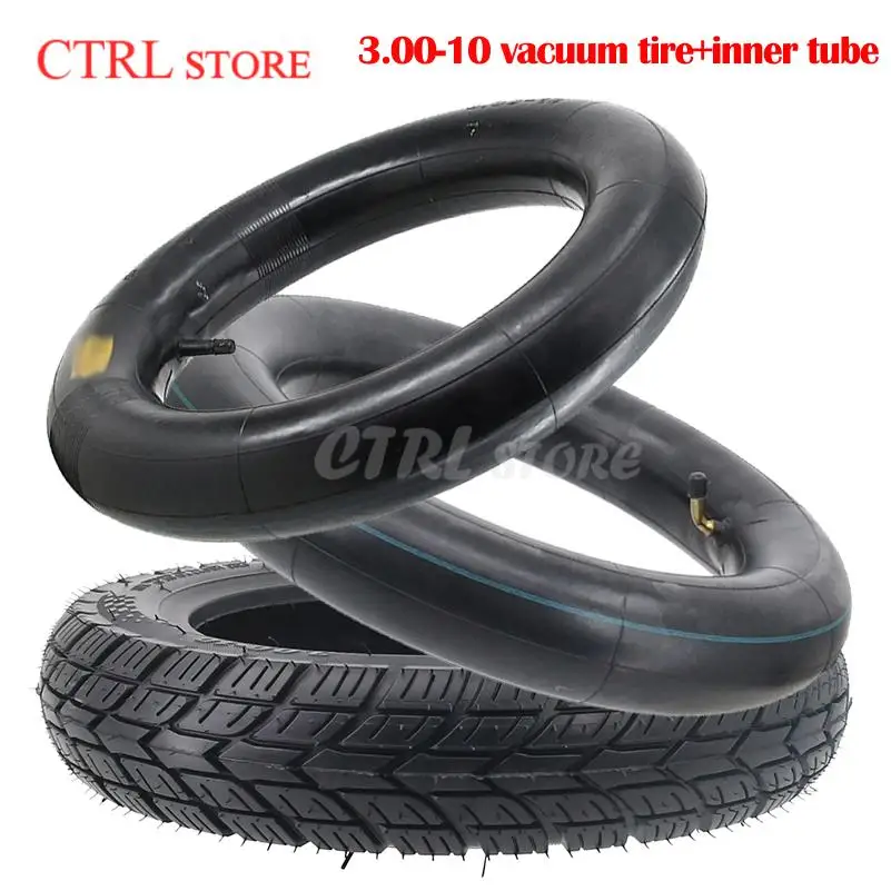For motorcycle 3.00-10 explosion-proof tires 14 inch vacuum tubeless tires 3.00-10 inner tubes