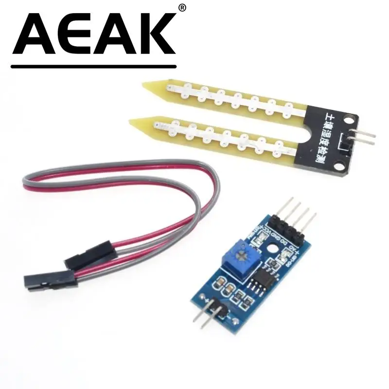 Smart Electronics Soil Moisture Hygrometer Detection Humidity Sensor Module Development Board DIY Robot Smart Car For arduino