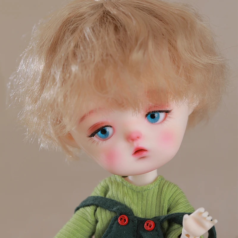 Authentische Shuga Fairy 1/8bjd Herren 18cm Kuma Kuma SD White Biscuits Premium Resin Joint Mini Doll Komplettset Trendy Play Customiz