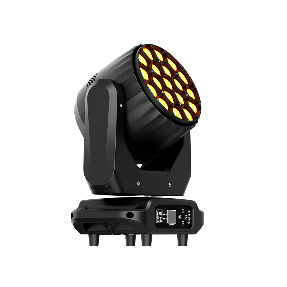 SHEHDS 2PCS 19x20W Wash Big Bees Eyes/RGBW 19X15W LED Zoom Strahl Moving Head Licht für DJ Disco Bar Nachtclub