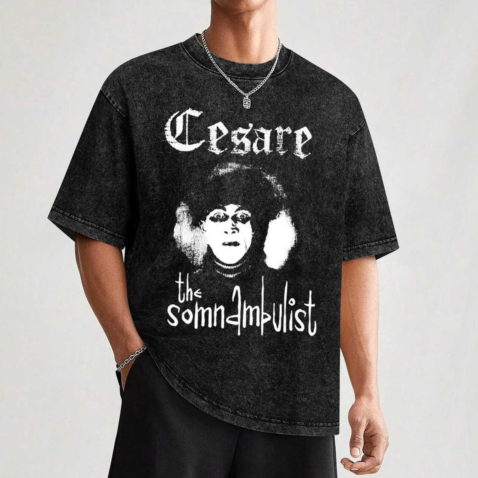 Cabinet Of Dr. Caligari T-shirt anime t-shirts basketbal grafische tees hippie kleding t-shirts voor mannen pack