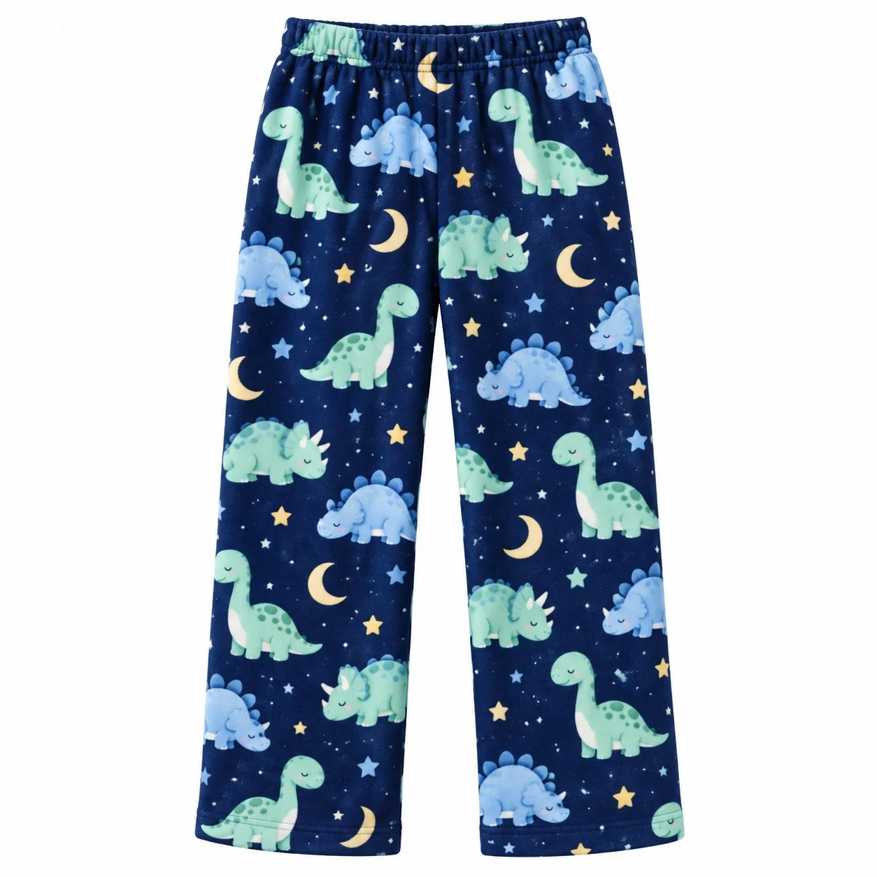 Kids Boys Girls Sweet Dino Dreams Outfit Set Sleeping Dinosaur Moon Star Print Short Sleeve T Shirt Long Pants Casual Clothes view 4