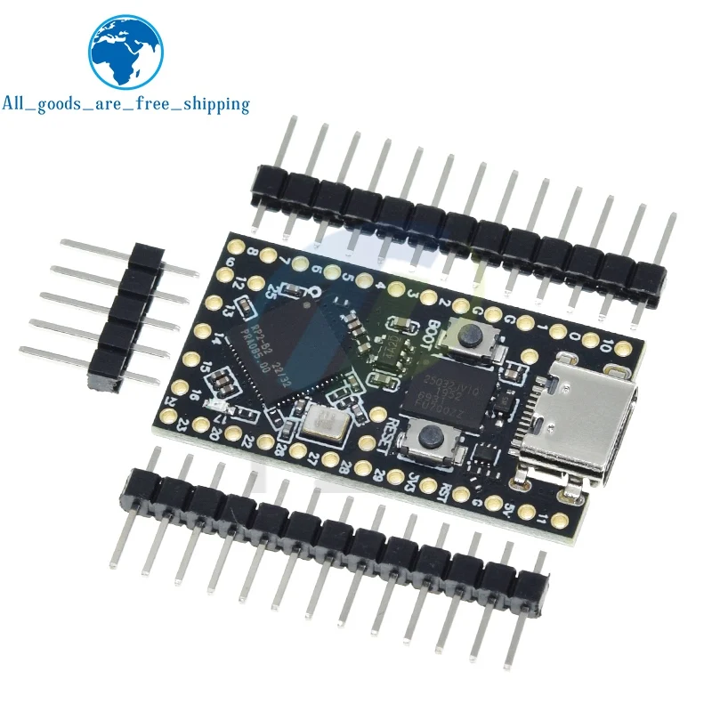 Carte de développement Micro RP2040 Pro, 4 mo, double cœur, prend en charge Mciro Python, Compatible avec Raspberry PI PICO, 1/3 pièces