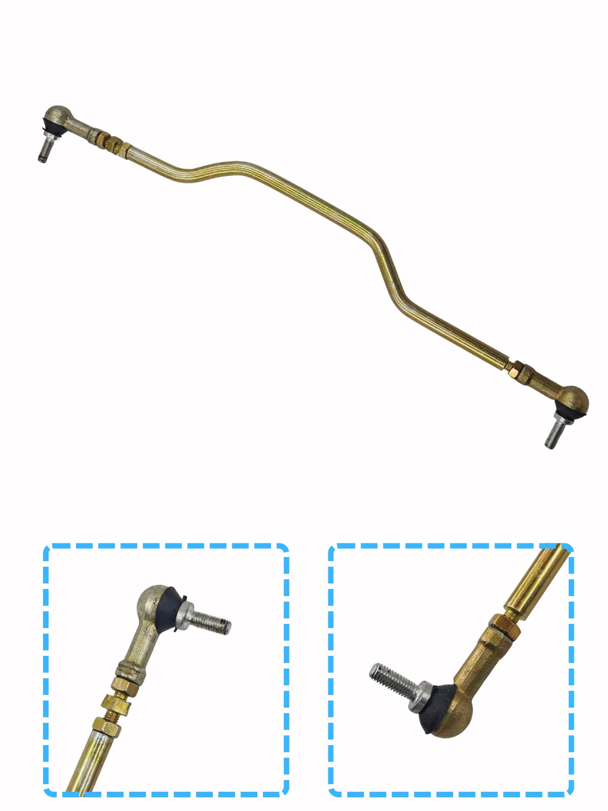 Original Shift rod end B For Linhai Code 21728 Linhai 260 300 4.6.01.4000 LU019324 ATV LH260 LH300 BUYANG 300 engine parts