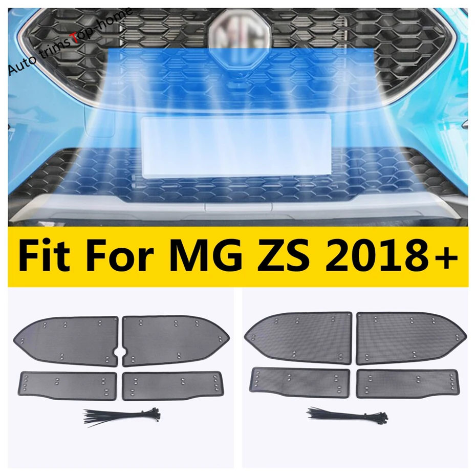 

Car Accessories Front Grille Insect Net Screening Insert Mesh Decor Protection Cover Trim Fit For MG ZS 2018 - 2023