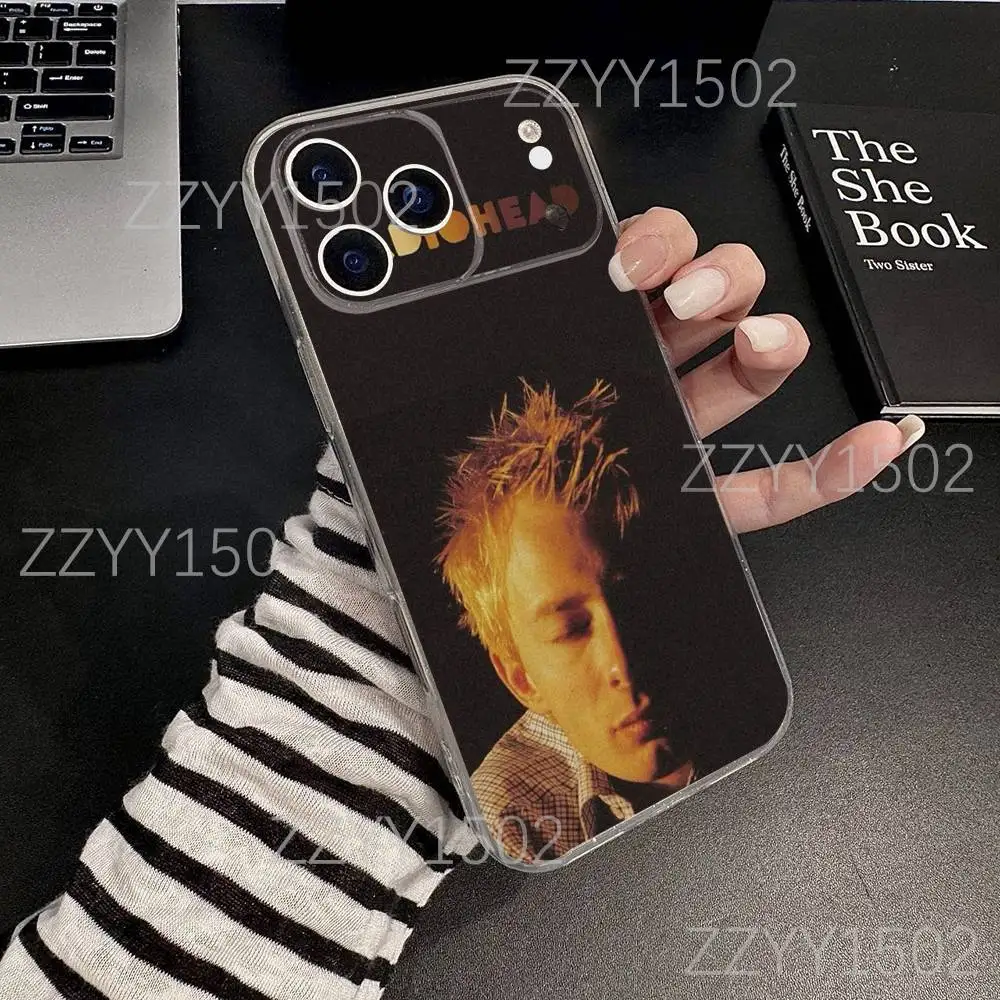 Etui na telefon R-RadioheadS In Rainbows do iPhone 17,16,15,14,13,12,11 Pro,Max,Plus,X,XS,XR,SE4,E Mini Transparent Soft