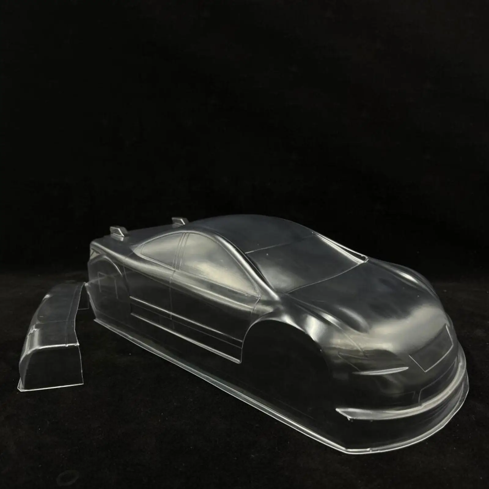 Body Shell Housing Unpainted Upgrade Parts 1:10 RC Flat Sport Car Body Shell