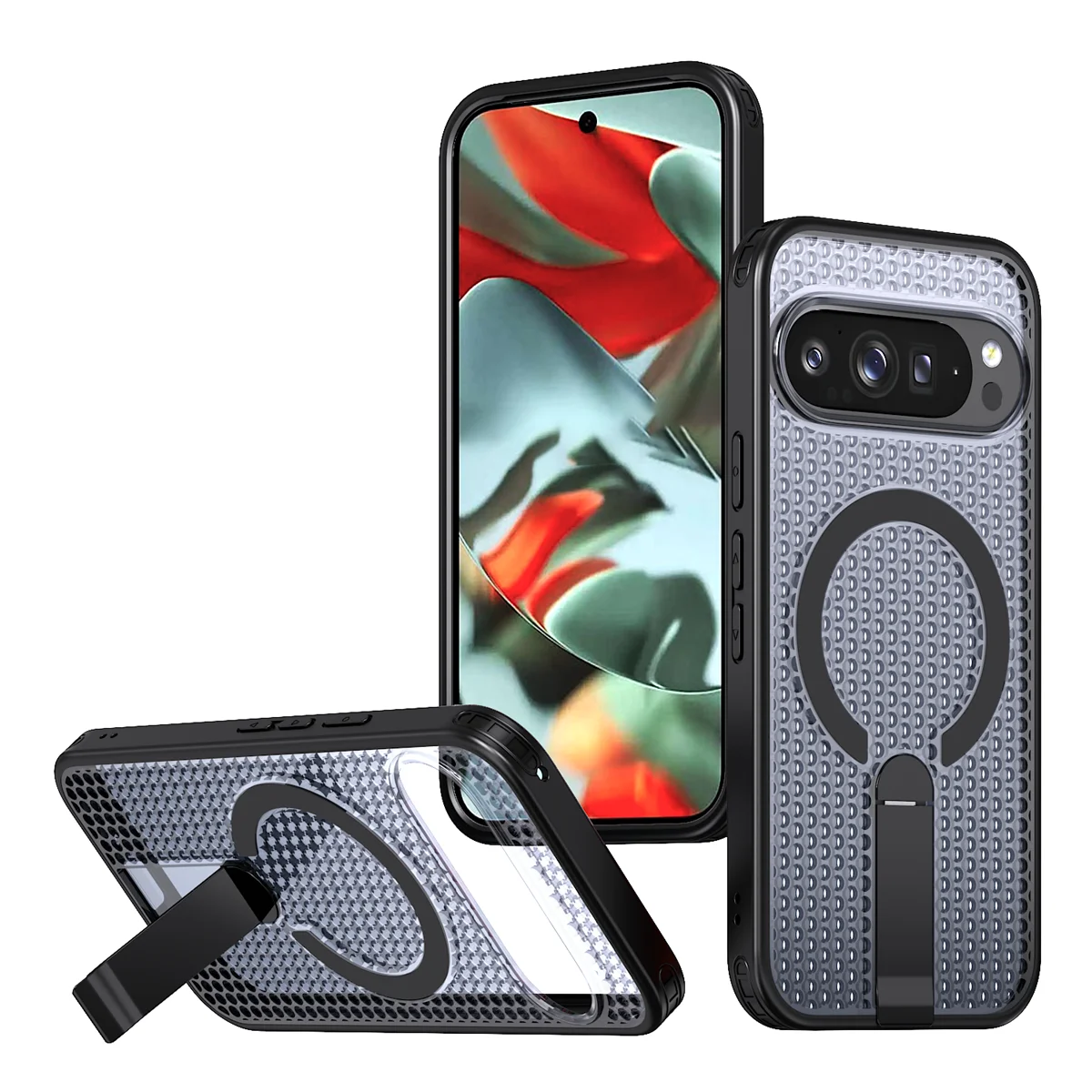 Phone Case for Google Pixel 10 9 Pro XL 10A 9A Transparent P