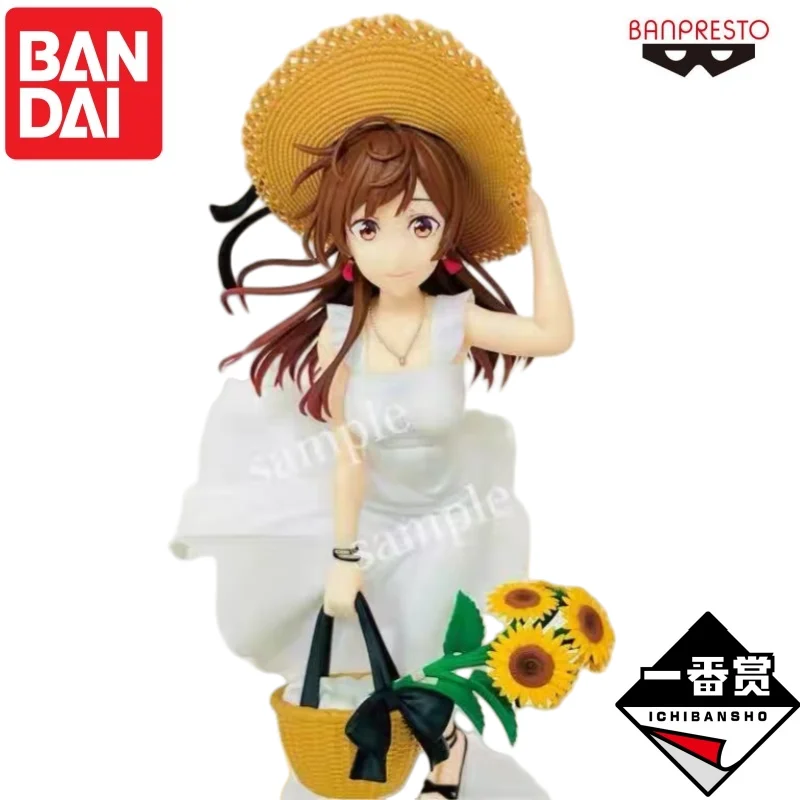 

Bandai в наличии, оригинальная кукла Mizuhara Chizuru, новая анимация в штучной упаковке, периферийные устройства, персонажи, гараж, Ichiban Kuji Banpresto