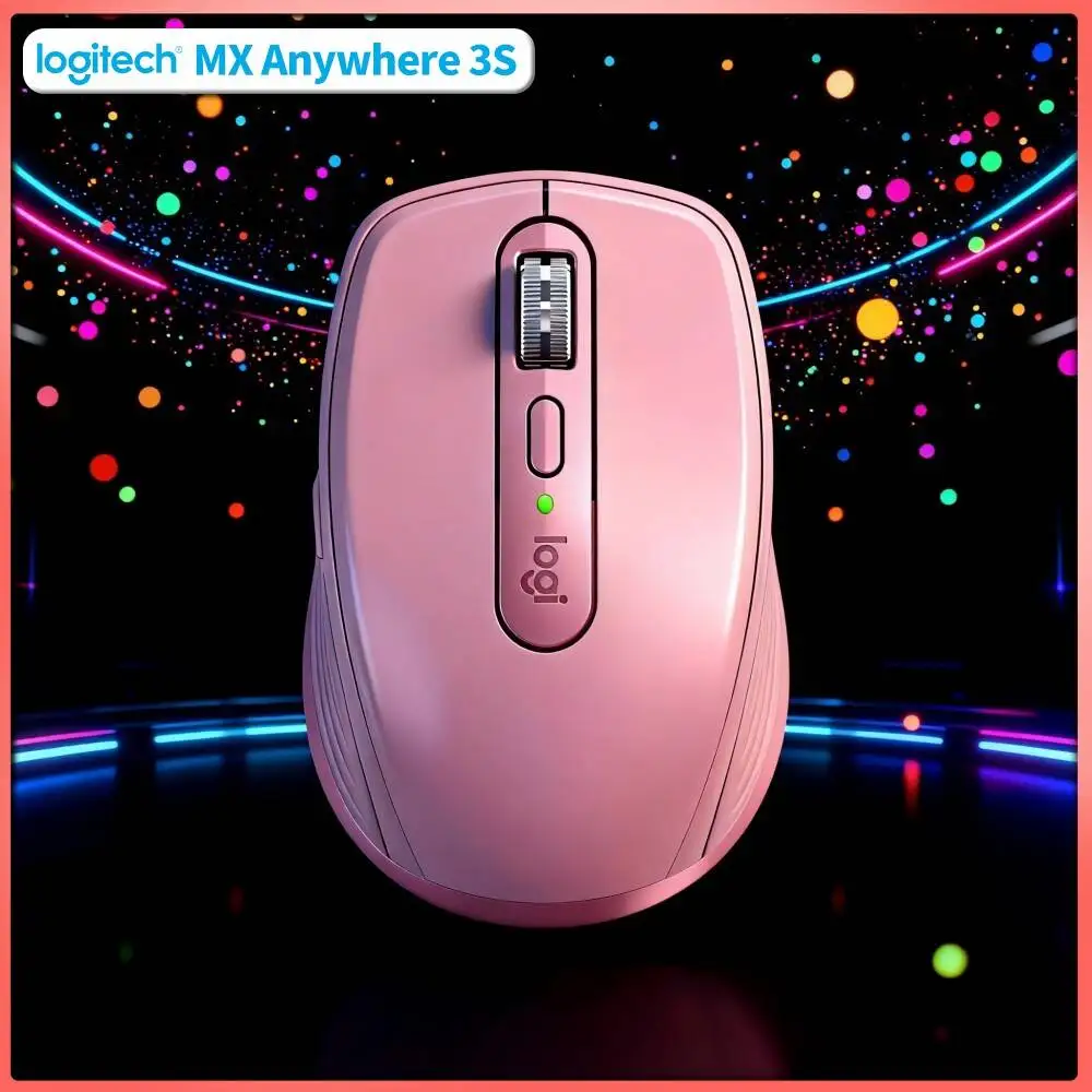 Ergonomic Wireless MX Anywhere 3S - 8K DPI MagSpeed Scroll Anti-Slip Surface Great for Electronics Store Customer Need Matching