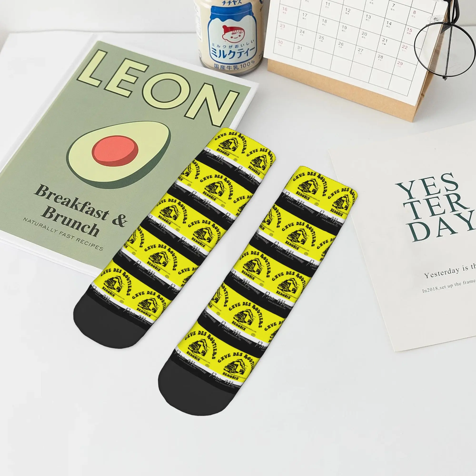 Calcetines Harajuku Medias súper suaves Calcetines para todas las estaciones Accesorios para regalo de cumpleaños unisex