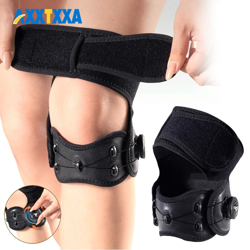 

1 шт., поддерживающий ремень для сухожилий надколенника с гелевыми подушечками надколенника, наколенник для женщин и мужчин, разрыв мениска, облегчение боли в колене