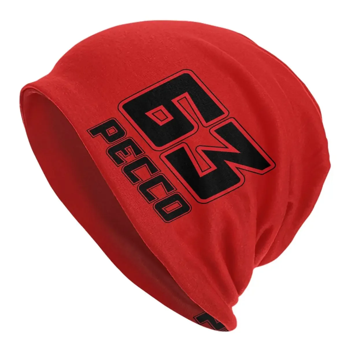 Pecco Bagnaia 63 Warm Knitted Cap Hip Hop Bonnet Hat Autumn Winter Outdoor Beanies Hats for Men Women Adult