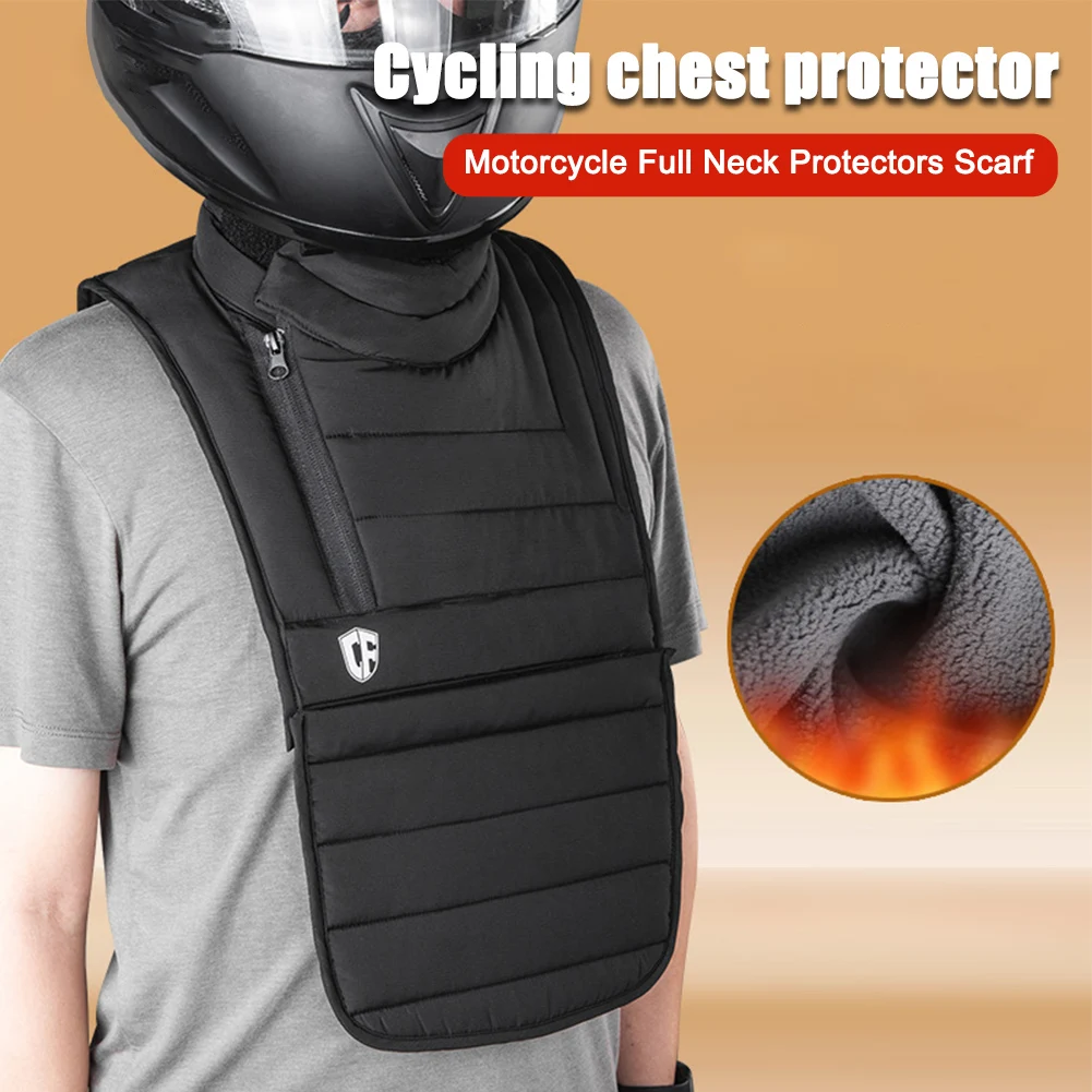 

2 IN 1 Motorcycle Full Neck Protection Scarf Face Mask Windproof Warm Motorcycle Face Mask Polar Velvet Winter Riding Skiing