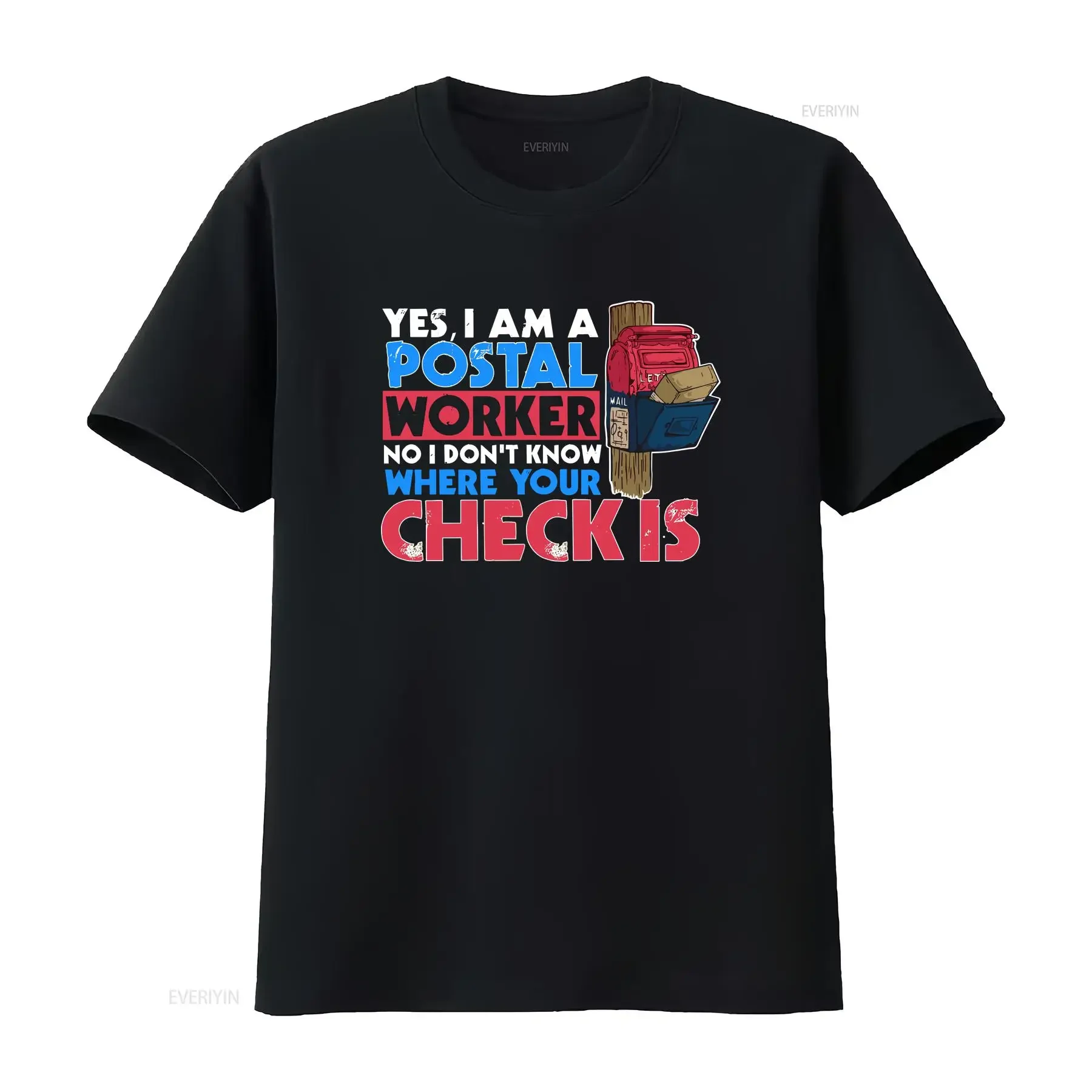 Yes I Am A Postal Worker T Shirt For Mailman And Mailwomen Service Postman Mail Carrier vintage Washed Slightly