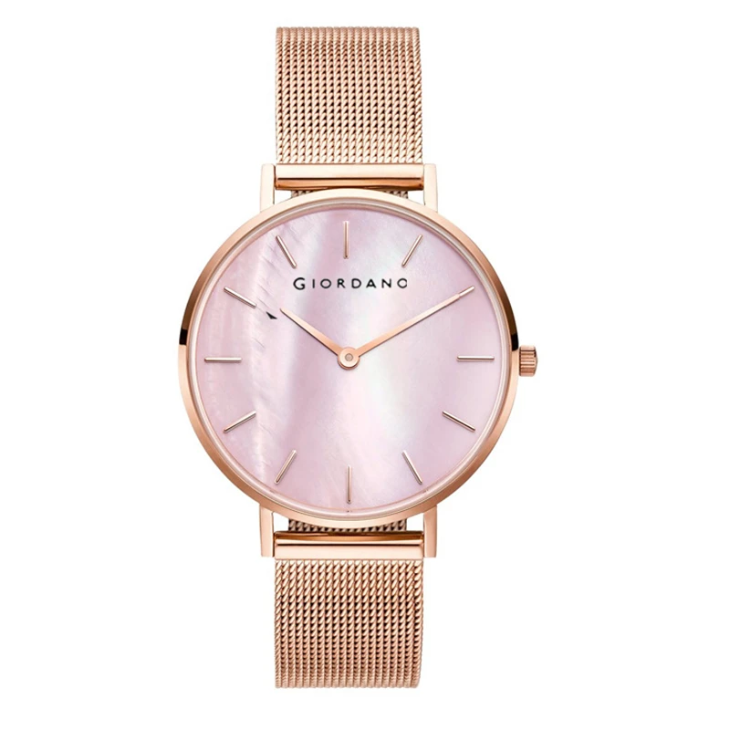 GIORDANO-moda damska kolekcja zegarków kwarcowych GD-2079CN-44 damski zegarek