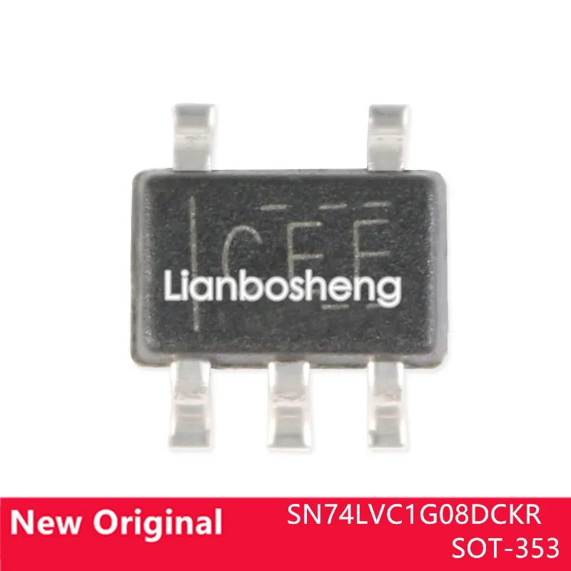 10PCS New original SN74LVC1G08DCKR SOT-353 Single 2-input positive and gate logic chip