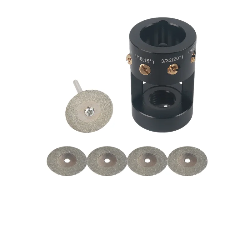 Tungsten Electrode Grinder TIG Welding Tools Multi-angle And Offset Horizontal Holes With Cutoff Slots Tools for Welding Aids
