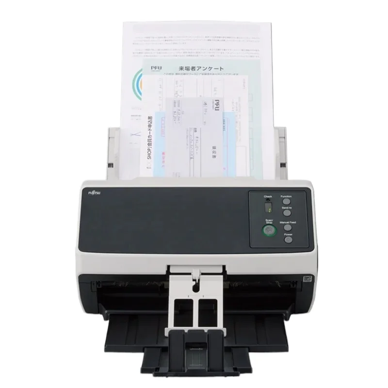 For Fujitsu fi8170 A4 High-Speed Flatbed Scanner CIS 600x600dpi Resolution Auto Duplex Color Continuous Feeding Office Document