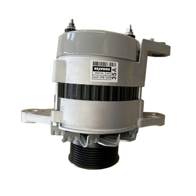 TLF 600-861-3111 Генератор 35А 600-861-6110 SAA6D114E Запасные части двигателя
