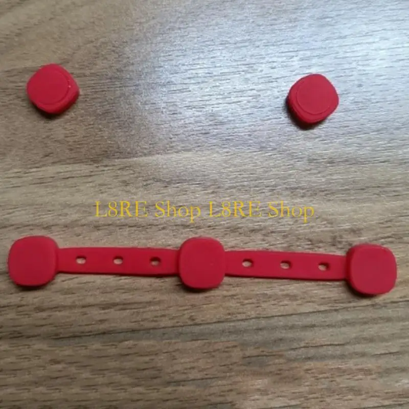 L8RE 2 مجموعات من الابازيم المغناطيسية السيليكون مناسبة للهواء من المقليات لتأمين بطانات يمكن التخلص منها ومنع الفتحات العرضية