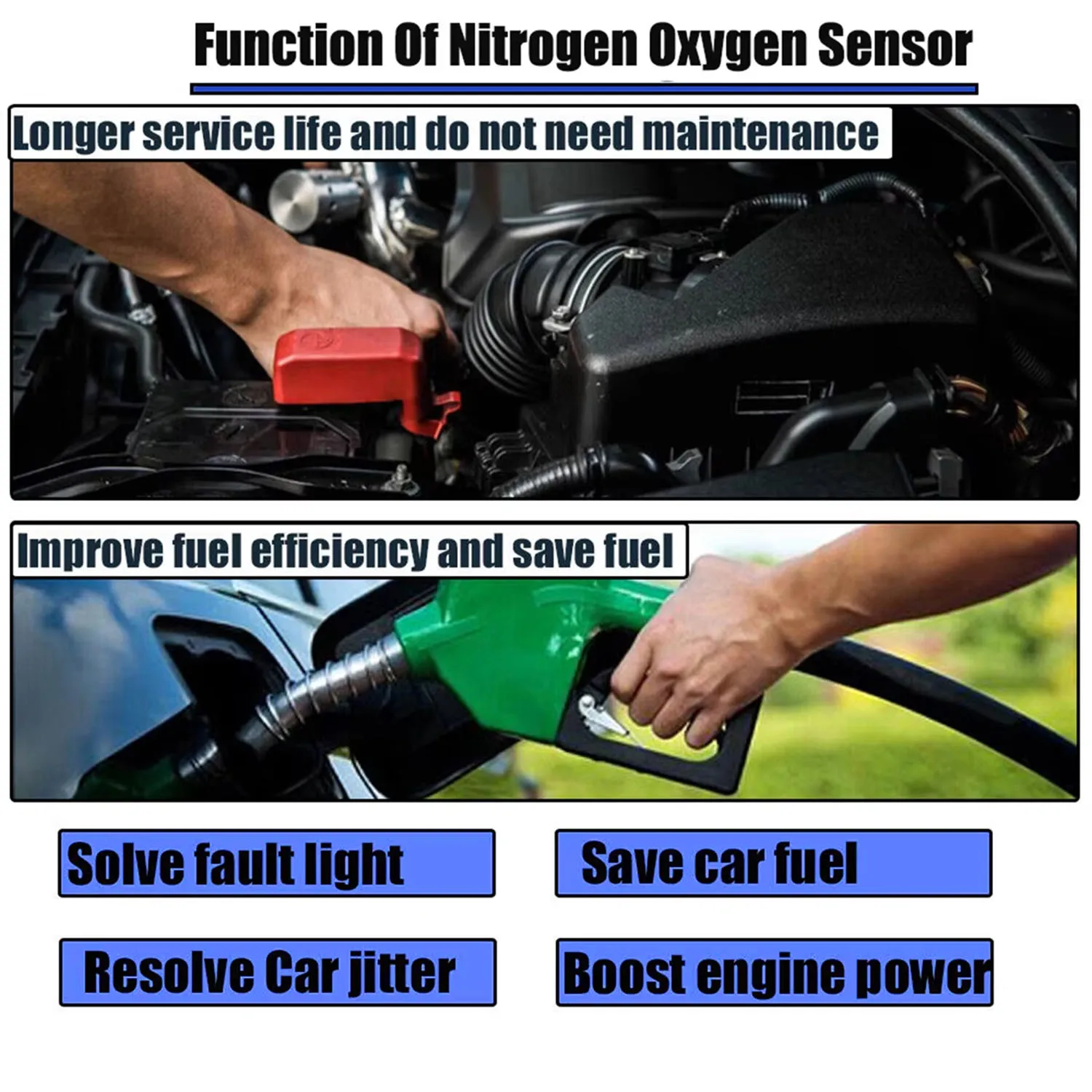 NOx Sensor Nitrogen Oxygen Sensor For VW GOLF T-ROC PASSAT 04L907805CE