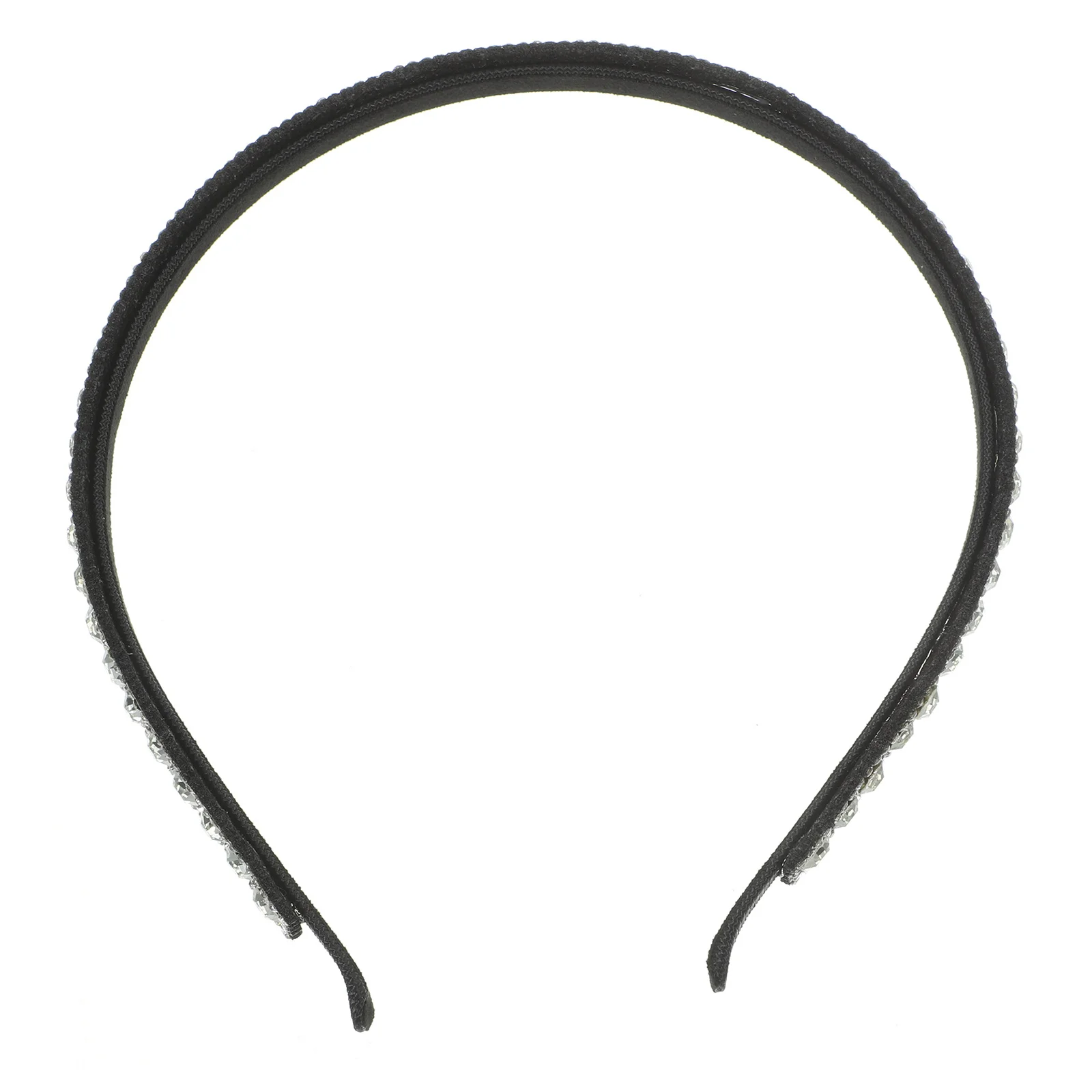 

Женская повязка на голову с зубами, противоскользящая повязка на голову со стразами, нескользящая повязка на голову для тренировок, повязка для мытья лица, нескользящие повязки на голову