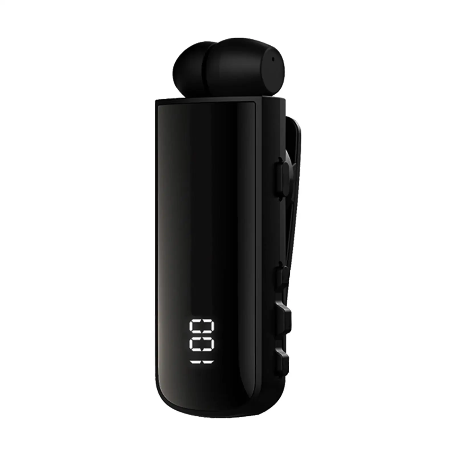 

IPX7 Waterproof Noise Cancelling Talk 25 Hrs 170mA Wireless Bluetooth Retractable Headset Headphone in lotus with wire