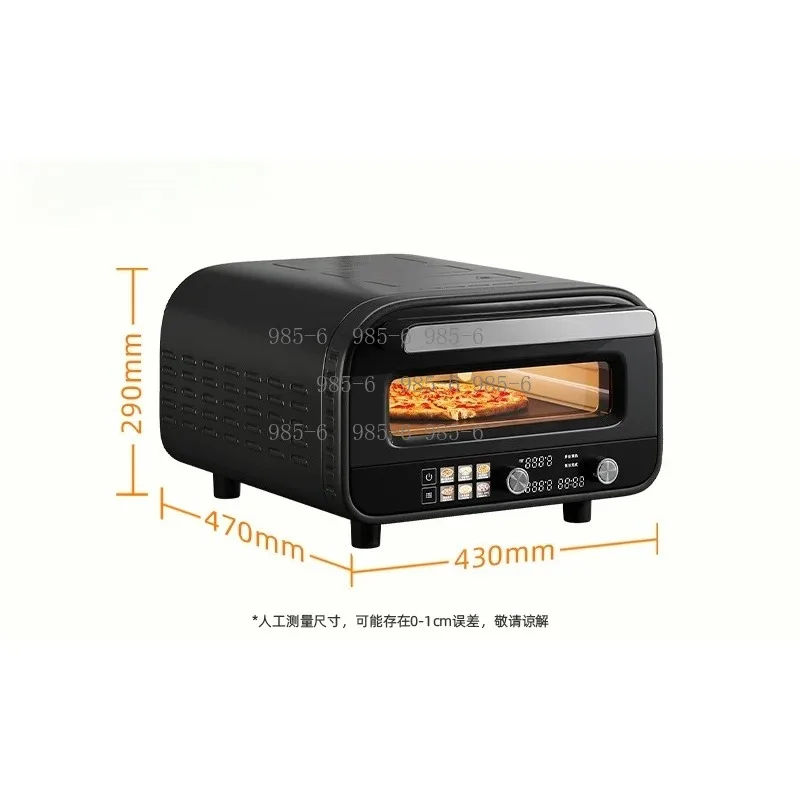 480℃ High Temperature Electric Oven, Large Capacity Automatic Multi-functional Household Pizza Machine