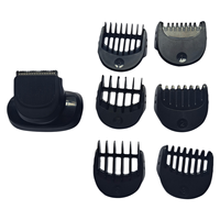ABJZ Beard Trimmer Attachment for 05-BT, 06-BDT, 02-PT Electric Razors 1/2/3/5/7/9mm Replacement Shaver Guide Combs
