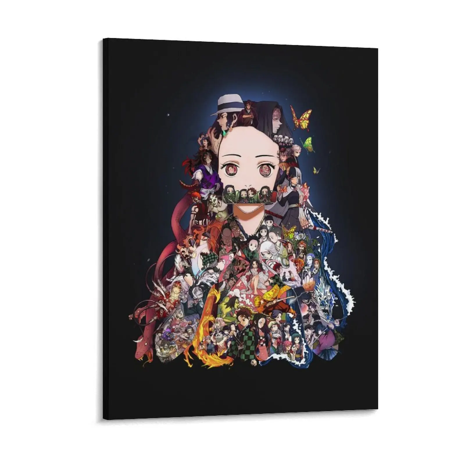 Anime Canvas Painting Poster Rusty Garage Club Bar Print Cinema Framed Wall Paintings