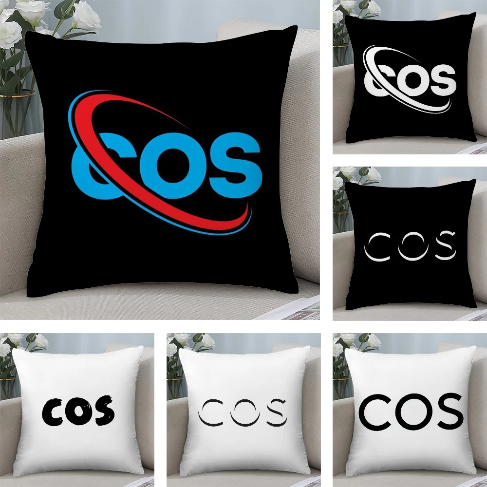 

C-COS C-Collection of Style Pillow Case Short Plush Pillow Covers Sofa Decorative Gift Home Double-sided Printing Cushion Cover
